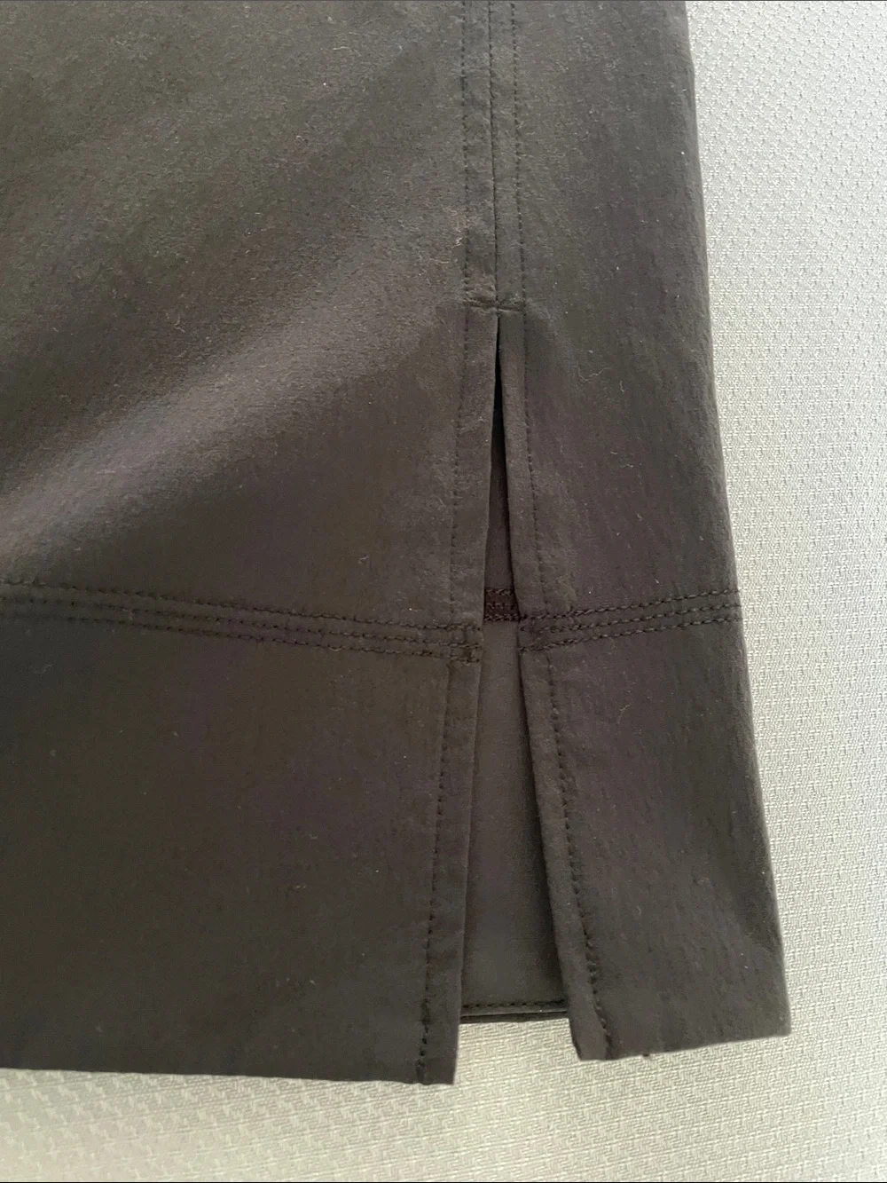 Lululemon Black Stretch Woven Wide Leg High Rise Cropped Pants Size Large - Picture 13 of 13